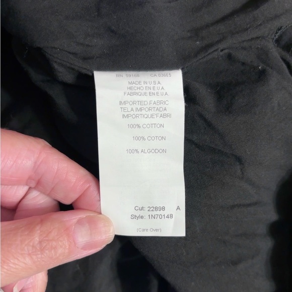 KAREN KANE Black Cotton Full Maxi Skirt - Picture 7 of 8